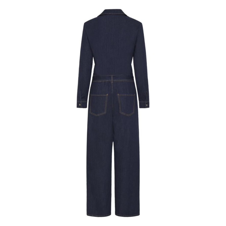 Frchicago buksedragt - Raw blue denim