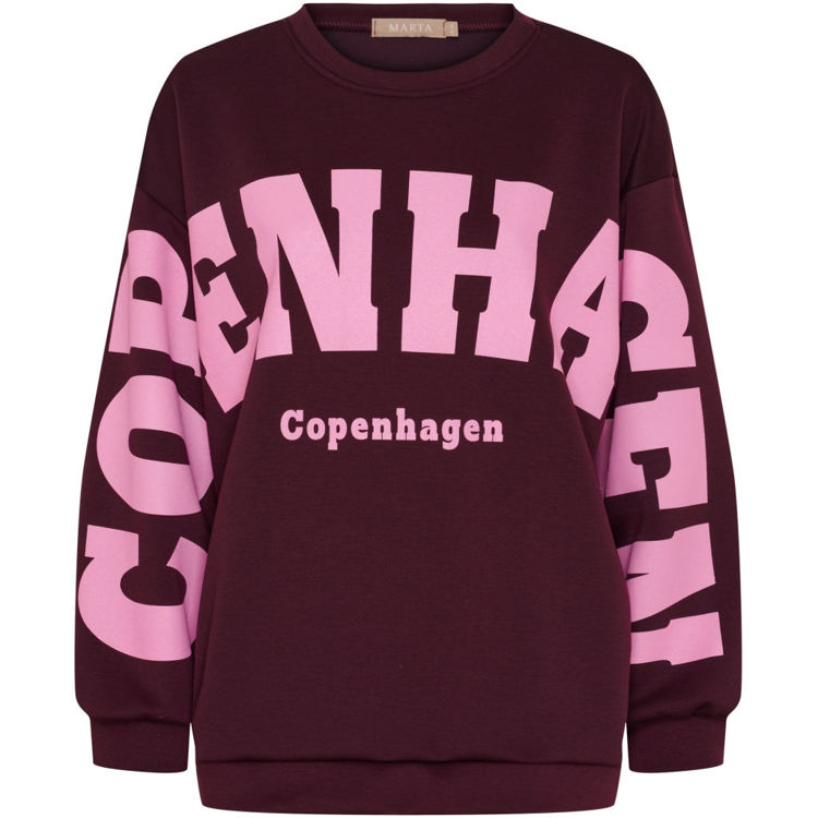 Mdchibiscus sweater - Bordeaux