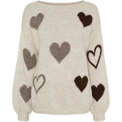 Mdcamarante strik - Beige