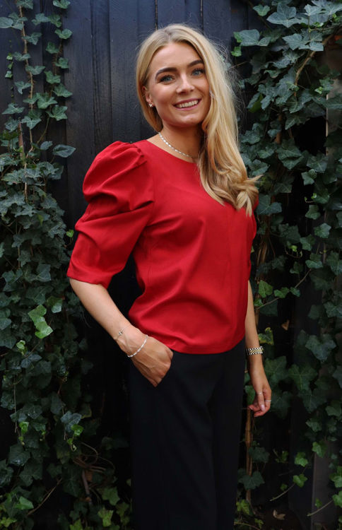 Winnie bluse - Red