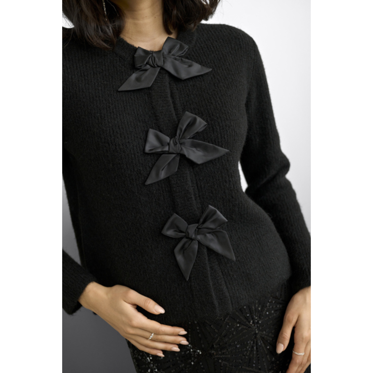 Kamay cardigan - Black deep