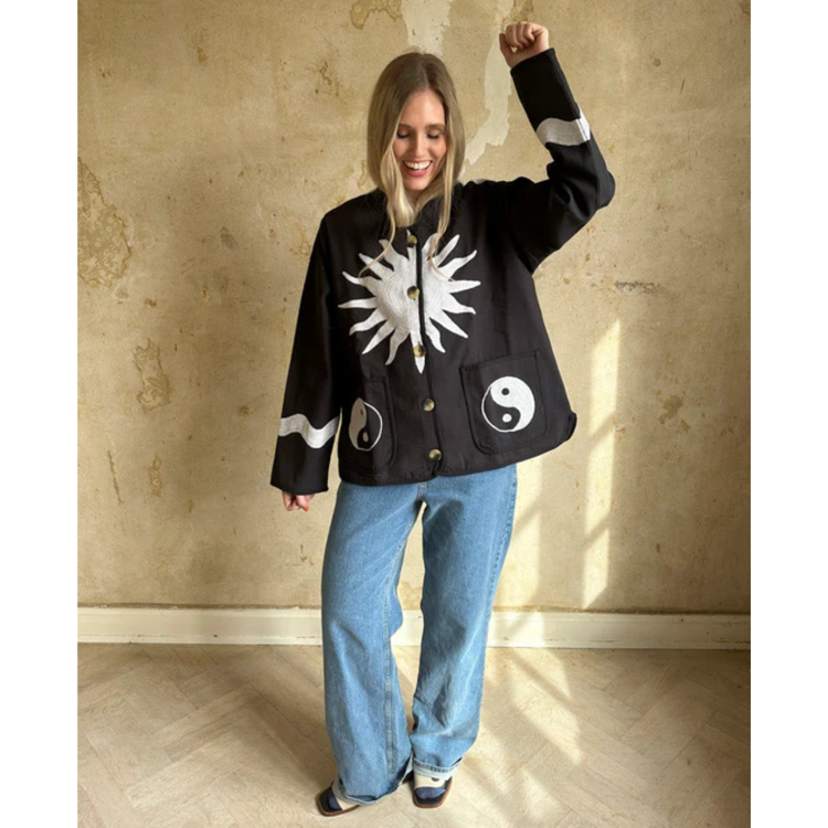 Maggie jakke - Yin & Yang