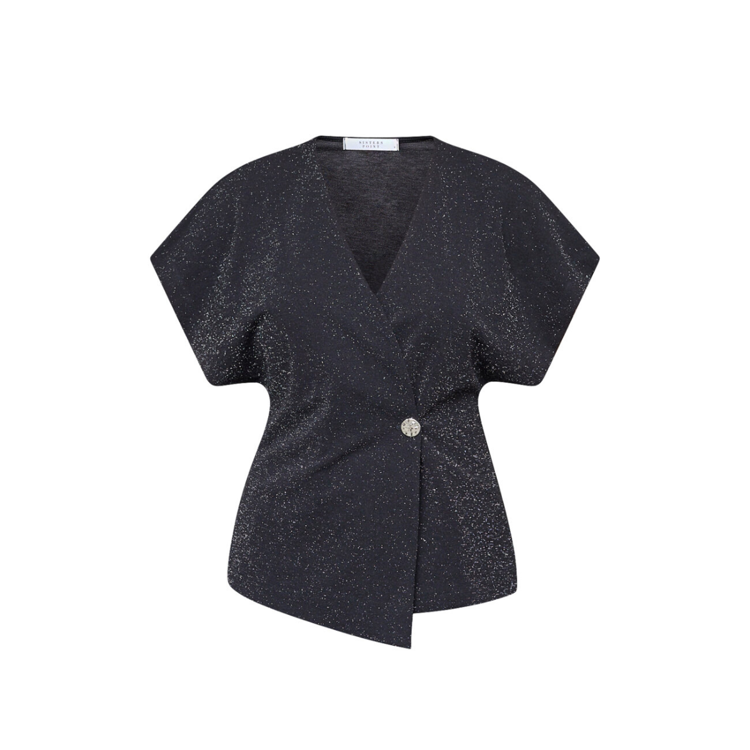 Gevela vest - Black/silver