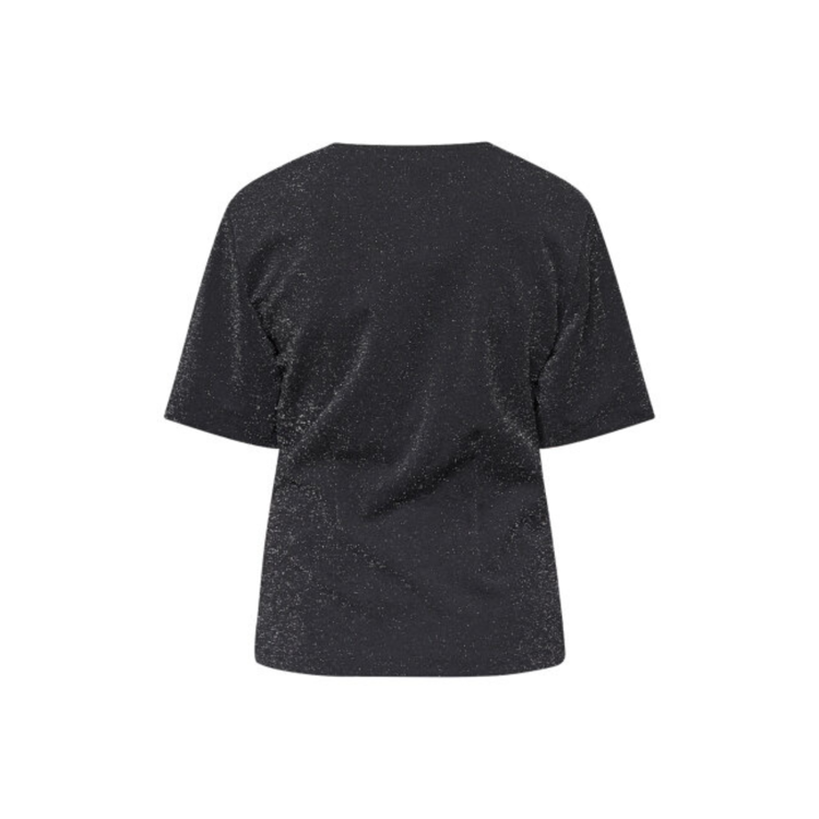 Gevela top - Black/silver