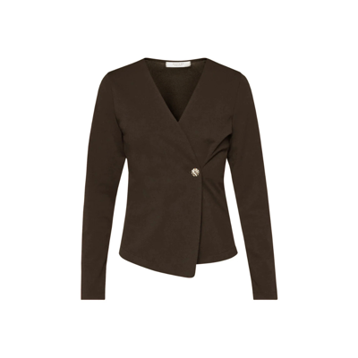 Gevela bluse - D. chocolate