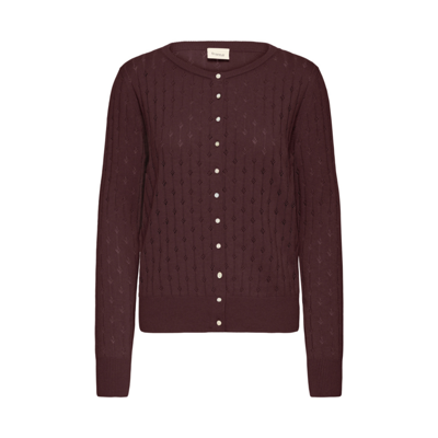 Frpointella cardigan - Fudge