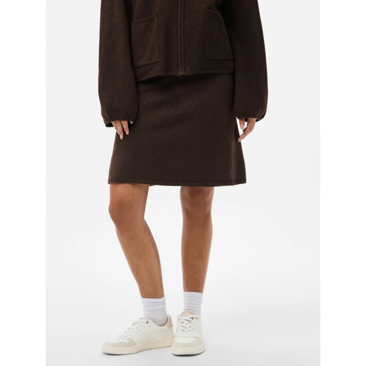 Pcjunna nederdel - Hot fudge/melange