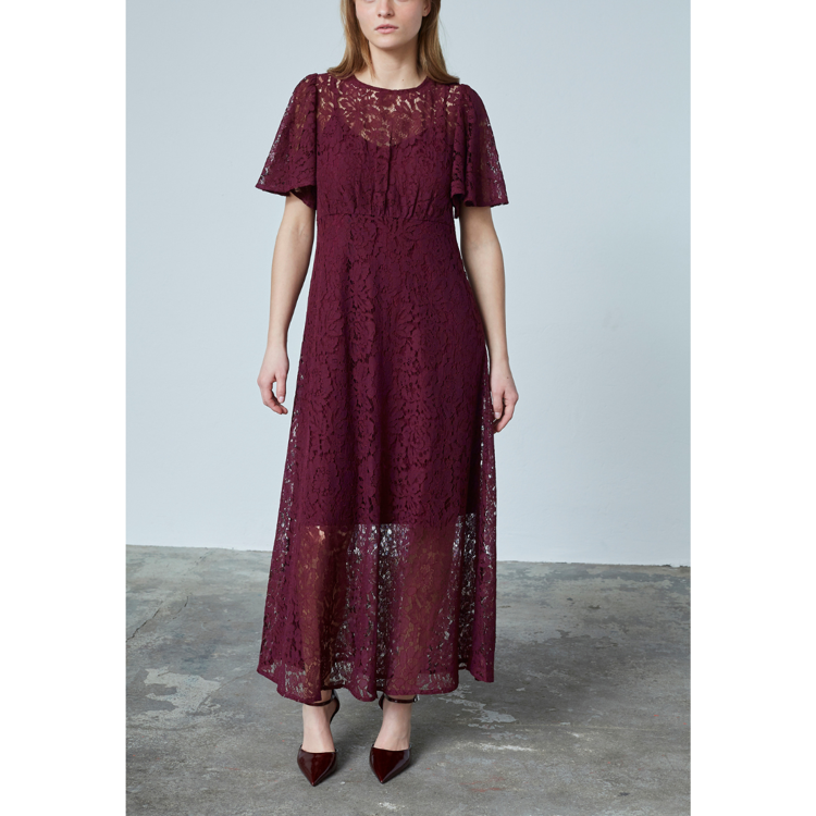 Love1000-15 kjole - D. bordeaux