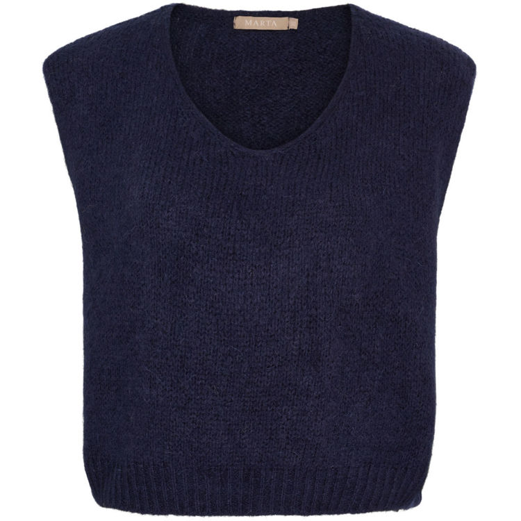 Mdcmarlene vest - Blue scuro