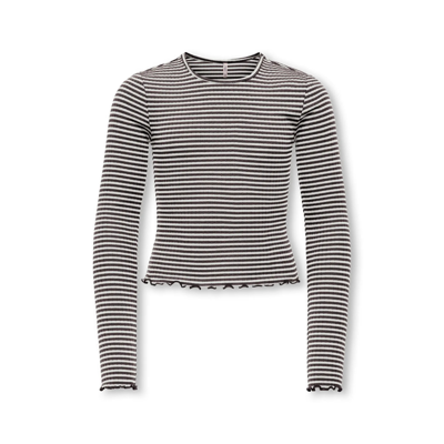 Kogdixi bluse - Black/cloud dancer