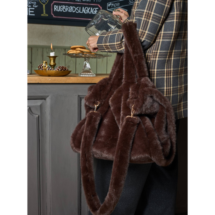 Bcloma stor taske - Coffee